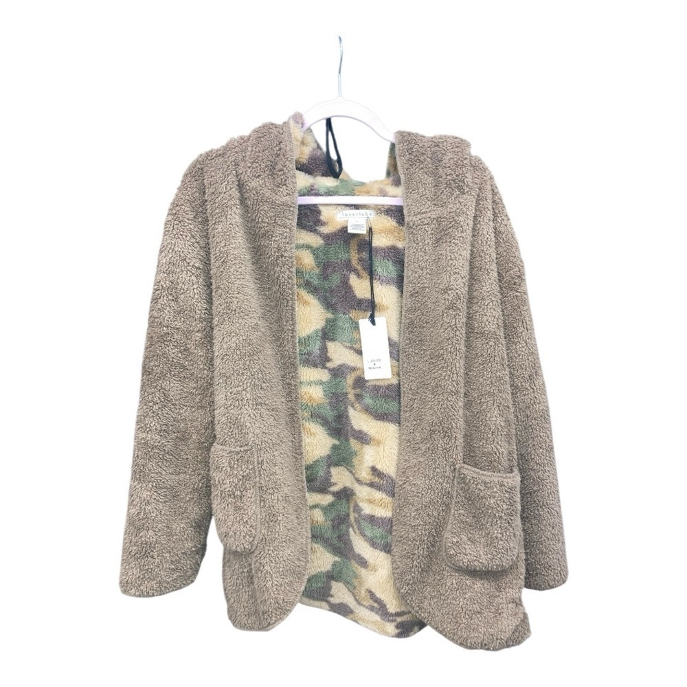 Love Riche women double side Camo Puffer Jacket size medium - Picture 7 of 10